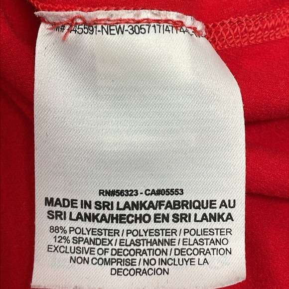 Nike Pro Dri Fit Long Sleeve Turtleneck Top Red S - Picture 11 of 16